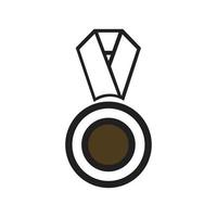 medal logo Template vector illustration icon design