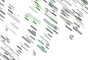 Light Green vector backdrop with long lines.