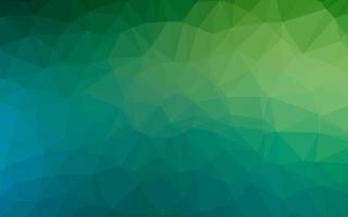 Light Blue, Green vector blurry triangle template.