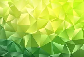 Light Green vector blurry triangle texture.