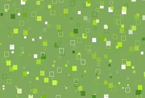 Light Green vector background with rectangles.