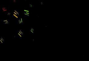 Dark multicolor, rainbow vector template with repeated sticks.