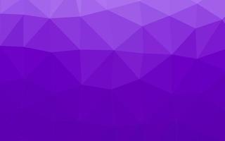 Light Purple vector abstract polygonal cover.