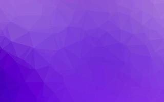 Light Purple vector polygonal template.