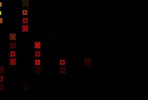 Dark Green, Red vector texture in rectangular, circular style.