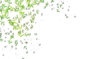Light Green vector template with repeated sticks.