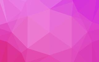 Light Pink vector polygonal pattern.