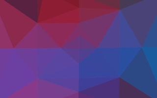 Dark Blue, Red vector abstract mosaic background.