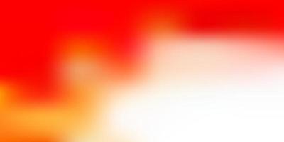 Light orange vector abstract blur background.