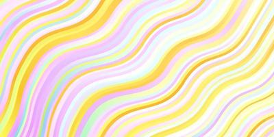 Light Multicolor vector pattern with lines.