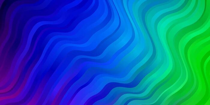 Dark Multicolor vector template with lines.