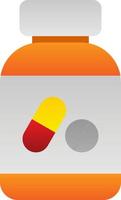 Tablets Bottle Vector Icon Design