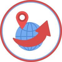 Worldwide Shipping Vector Icon Design