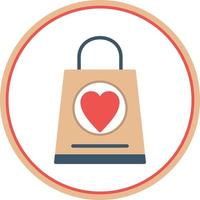 diseño de icono de vector de bolsa de compras