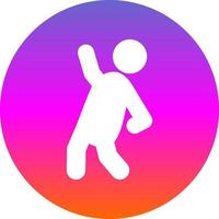 Stretching Vector Icon Design