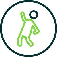 Stretching Vector Icon Design