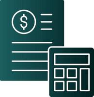 Budget Vector Icon Design