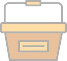 Shopping Basket Vector Icon Design