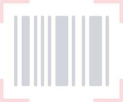 Barcode Vector Icon Design