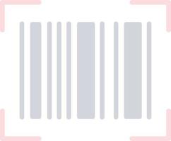 Barcode Vector Icon Design