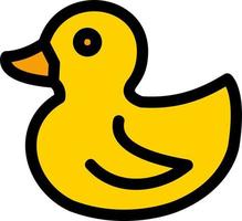 Rubber Duck Icon vector