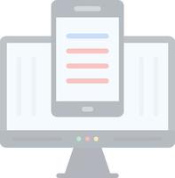 ECommerce Screen Vector Icon Design