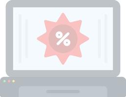 Online Discount Vector Icon Design