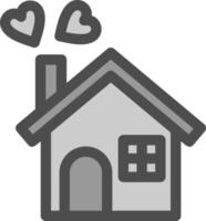 Family Home Vector Icon Design