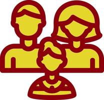 Family Vector Icon Design