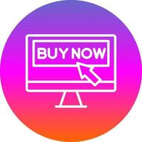 Buy Now Button Vector Icon Design