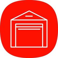 Warehouse Vector Icon Design