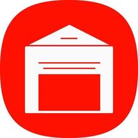 Warehouse Vector Icon Design