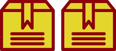 Packages Vector Icon Design