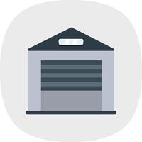 Warehouse Vector Icon Design