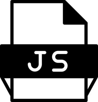 Js File Format Icon vector