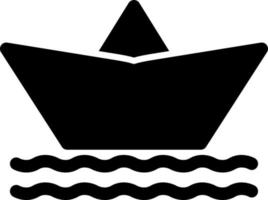 Paper Boat Icon vector