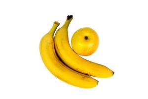 apple banana isolated photo