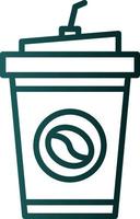 Coffee Takeaway Vector Icon Design