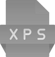 Xps File Format Icon vector