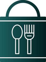 Food Pack Vector Icon Design