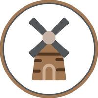 Windmills Glyph Icon vector