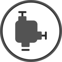 Engine Glyph Icon vector