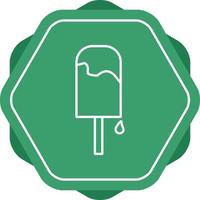 Unique Ice Lolly Vector Line Icon