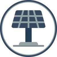 Solar Panel Glyph Icon vector