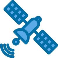 Satellite Glyph Icon vector