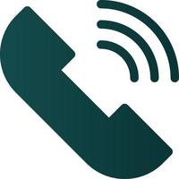 Telecommunication Glyph Icon vector
