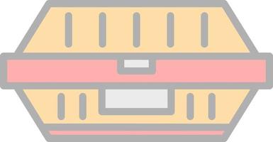 Food Container Vector Icon Design