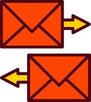 Exchange Mails Vector Icon