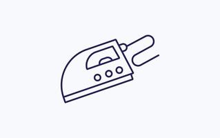 Iron illustration icon vector