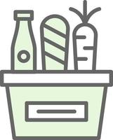 Grocery Vector Icon Design